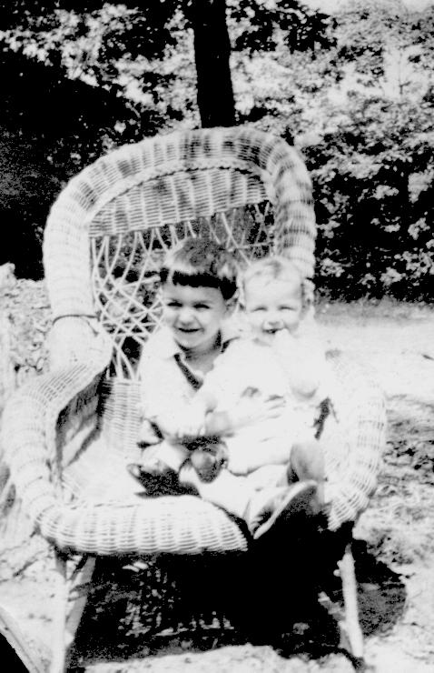 Sebastian and Alfred as babies