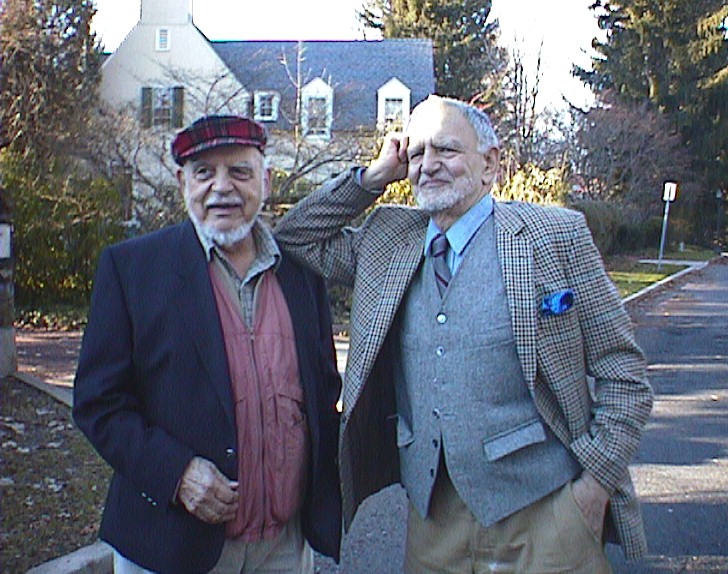 Sebastian (right) and Alfred